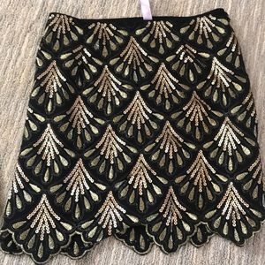 francesca’s skirt , embellished